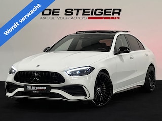 Mercedes-Benz C-klasse 300 e AMG Pano Memory Burmester Distronic 360 Digital Led Sfeer