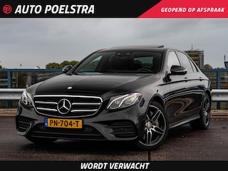 Mercedes-Benz E-klasse 350 d AMG Night Edition | Schuifdak | Burmester | Leder | HUD | 360 Camera | Widescreen | Dodehoekdetectie | Keyless | Apple CarPlay/Android Auto | 19"