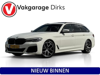 BMW 5-serie Touring 520i M-sport ✅ Pano ✅ Trekhaak ✅ Leder