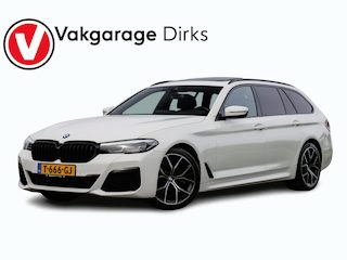 BMW 5-serie Touring 520i M-sport ✅ Pano ✅ Trekhaak ✅ Leder