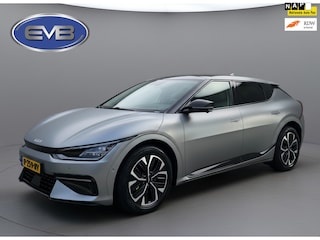 Kia EV6 GT-Line 77.4 kWh, mat grijs, panoramadak, trekhaak, rondom zicht camera,warmtepomp,1 e eigenaar, NL auto met nap