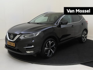 Nissan Qashqai 1.3 DIG-T Tekna + | panoramadak | LM velgen | half leder