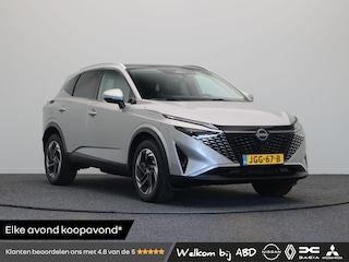 Nissan Qashqai 158pk MHEV Xtronic N-Connecta | Trekhaak 1800KG | Pilot Assist | Rondomzicht Camera | Stoel, Stuur, Voorruitverwarming| Keyles Entery | Apple carplay/ Android auto