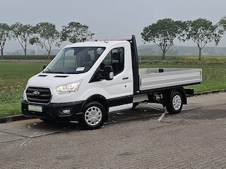 Ford Transit 330 2.0 L2H1 Open Laadbak Cruise control, Airco, Enkele cabine, 130Pk, 1e Eigenaar, Onderhouds-Historie, 3-Zits