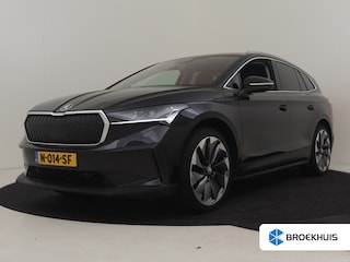 Skoda Enyaq iV 80 | Trekhaak uitklapbaar | Camera | Stoel/stuurverw | Lederen bekleding | Cruise cont adapt | elektr Sloel incl memory | Dodehoek | Keyless | DAB | LED | 21"LMV