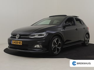 Volkswagen Polo 1.0 TS R-Line 115 PK | Elektr Glazen Pano-dak | Camera | Cr. Contr Adapt | Parkeer assistent | Parkeersensoren | Keyless | Stoelverw | Climate contr | DAB | LED | 17"LMV
