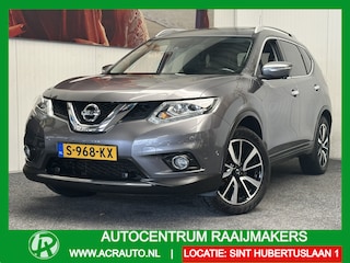 Nissan X-Trail 1.6 DIG-T TEKNA 7 PERSOONS PANORAMADAK MET AFN TREKHAAK NAVIGATIE LEDER STOELVERWARMING SCHUIF/KANTELDAK RIJSTROOKSENSOREN DODEHOEKSENSOREN 360 CAMERA ZEER MOOI !!