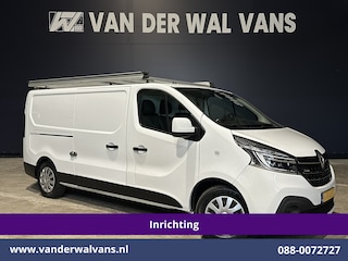 Renault Trafic 2.0 dCi 120pk L2H1 Inrichting Euro6 Airco | Omvormer | Camera | Navigatie | LED | Imperiaal Trekhaak, Cruisecontrol, Parkeersensoren, Bijrijdersbank