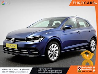 Volkswagen Polo 1.0 TSI DSG Style Navigatie Climate Control Adaptieve Cruise Control Camera Lane Assist LED Matrix DAB Parkeer sensoren Apple Carplay/ Android Auto