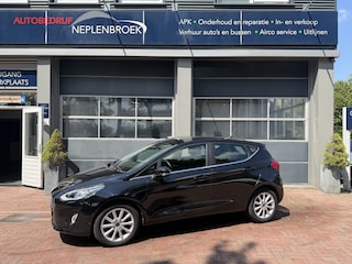 Ford Fiesta 1.0 EcoBoost Titanium 4-2018 • 74 kW / 101 PK • Benzine • Automaat • Stoel & Stuurverwarming | Camera | Adaptief Cruise | B&O 90.187 km 13-04-2018