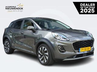 Ford Puma EcoBoost 125 Hybrid Titanium / NAVI / CAMERA / PDC V+A / PARK ASSIST / STOELV. / STUURV. / VOORRUITV. / CRUISE / CLIMATE / APPLE CARPLAY / ANDROID AUTO / FULL LED / DAB+ / 17''