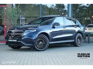 Mercedes-Benz EQC 400 4MATIC AMG Line Premium+ 80 kWh | 95,7% SOH | Schuif-kanteldak | Trekhaak | HUD | ACC | Stoelverwarming | Memory | Ambient | 360 camera | 21 " AMG Multispaak