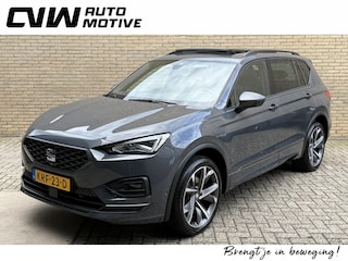 Seat Tarraco 1.4 TSI e-Hybrid PHEV FR | Trekhaak | Panoramadak | 360 camera | Stoel&stuurverwarming | Keyless | DAB | LED | Apple CarPlay | Adaptieve cruise | Lane assist | 20 inch velgen | Elektrische achterklep | Volledig onderhouden
