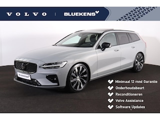 Volvo V60 B4 197pk Ultimate Dark Panoramdak/schuifdak - Intellisafe Assist & Surround - Bowers & Wilkins - 360° Camera - Head-up Display - Elektr. bed. voorstoelen met geheugen - Verwarmbare  voorstoelen, stuur & achterbank - Parkeersensoren voor & achter - 20" Wielen