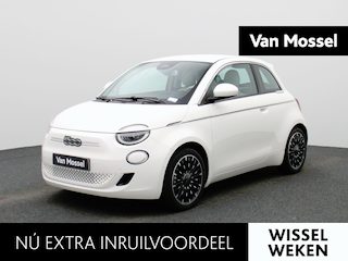Fiat 500 42 kWh La Prima by Bocelli | LEDER | NAVIGATIE | CAMERA | ADAPTIEF CRUISECONTROL | KEYLESS | LMV | DIGITAAL DASHBOARD |