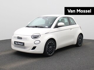 Fiat 500 42 kWh La Prima by Bocelli | LEDER | NAVIGATIE | CAMERA | ADAPTIEF CRUISECONTROL | KEYLESS | LMV | DIGITAAL DASHBOARD |