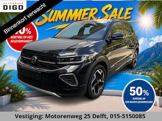 Volkswagen T-Cross 1.0 TSI R-Line Edition 115PK GARANTIE TOT 03-2035* . STOEL VERWARMING . CRUISE CONTROL . PARKEERSENSOREN VOOR & ACHTER .