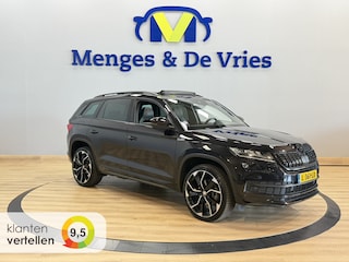 Skoda Kodiaq 1.5 TSI Sportline Plus 7p. Airco ECC | Panorama | trekhaak | Memory | Sfeer | 360 Camera | Adaptive Cruise