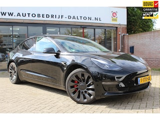 Tesla Model 3 Performance AWD 75 kWh SOH 92% 1 EIG / WIT LEER / 20"LMV /AUTOPILOT
