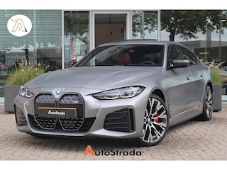 BMW i4 (g26) M50 High Executive M-Sport 544pk SoH 94% I BMW Individual Frozen Pure Grey I Pano I 360 CAM I Laser LED