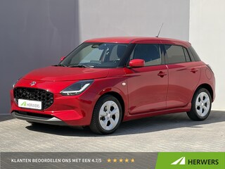 Suzuki Swift 1.2 Select Smart Hybrid / Fabrieksgarantie tot 27-02-2036 / Navigatie / All season banden / Led Lampen / Stoelverwarming / Airco / DAB Radio / Apple Carplay/Android Auto / Bluetooth / Keyless Entry/Start / PDC Achter /