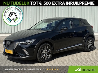 Mazda CX-3 2.0 SkyActiv-G 120 GT-M / Dodehoekdetectie / Navigatie / Achteruitrijcamera / Bose Audio / Stoelverwarming / Climate Control / Head-up Display / Keyless entry&start /