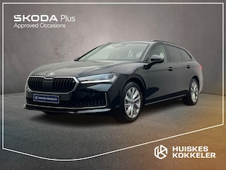 Skoda Superb Combi 1.5 TSI PHEV Edition 204pk DSG Automaat, Trekhaak, Stoelverwarming, Achteruitrijcamera, Adaptive cruise control, Dodehoeksensoren, Parkeersensoren, Navigatie, App-connect, LED koplampen