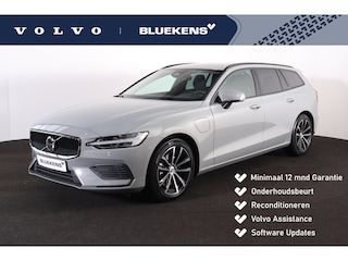 Volvo V60 T6 Recharge AWD Essential - IntelliSafe Assist - Parkeercamera achter - Verwarmde voorstoelen, stuur & achterbank - Parkeersensoren voor & achter - Extra getint glas - 18' LMV
