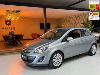 Opel Corsa 1.4-16V Design Edition|NL|NAP|CarPlay|LED|Stoel+Stuurverw.|Kleppensysteem|Rijklaar