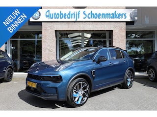 Lynk & Co 01 1.5 261PK! 6.6Kwh LADEN! TREKHAAK 360-CAMERA STOELVERW. PANO/SCHUIF MEMORY INFINITY DAB NAVI CARPLAY ELEK.ACHTERKLEP 20"LMV