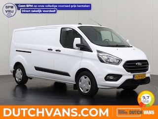 Ford Transit Custom 2.0TDCi 130PK Lang | Achterdeuren | Multimedia | 3-Zits | Betimmering | Airco | Cruise