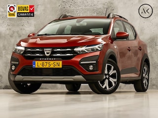Dacia Sandero 1.0 TCe 100 Bi-Fuel Comfort (GROOT NAVI, CLIMATE, CAMERA, LM VELGEN, KEYLESS, SPORTSTOELEN, CRUISE, TREKHAAK, NIEUWSTAAT)