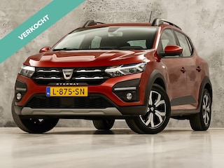 Dacia Sandero 1.0 TCe 100 Bi-Fuel Comfort (GROOT NAVI, CLIMATE, CAMERA, LM VELGEN, KEYLESS, SPORTSTOELEN, CRUISE, TREKHAAK, NIEUWSTAAT)