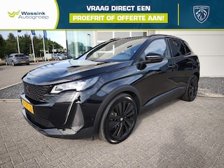 Peugeot 3008 1.6 HYbrid 225 GT PHEV Black Edition | Leder/alcantara | Trekhaak | Camera | Adaptive cruise control | 19 inch