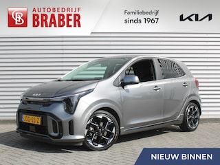 Kia Picanto 1.0 DPI GT-Line | Navi | Clima | Cruise | Camera | Leder | 16 inch | Schuif- kanteldak |