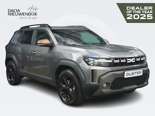 Dacia Duster 1.8 Hybrid 155 Extreme AUTOMAAT / 8.000KM / NAVI / CAMERA / PDC / ADAPT. CRUISE / STOELV. / STUURV. / VOORRUITV. / KEYLESS / CLIMATE / APPLE CARPLAY / ANDROID AUTO / DAKRAILS / 17'' LMV ALL-SEASON