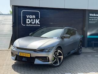 Kia EV6 GT Performance 585 PK AWD 77.4 kWh Panoramadak Moonscape matte kleur 21" LMV HUD 360° Camera Meridian Leder/Alcantara  Adaptief Cruise