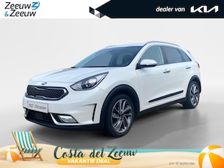 Kia Niro 1.6 GDi ExecutiveLine | Dodehoekdetectie | Lederen bekleding | Stoelverwarming en ventilatie | 18 inch  LM-velgen | Elektr. stoel | Parkeercamera |