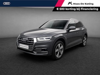 Audi Q5 50 TFSI e quattro S edition · Trekhaak · Adaptive Cruise Control · Apple/Android Car Play · Dodehoeksensoren · Stoelverwarming ·  Drive select · 360°Camera + Parkeersensoren ·