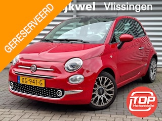 Fiat 500 TwinAir Turbo Collezione Glazen schuifdak/Nav/LMV