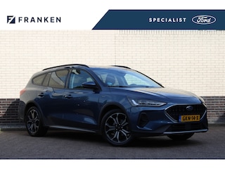 Ford Focus Wagon 1.0 EcoBoost Hybrid Active X | Leder! | Adaptieve cruise | Trekhaak | Camera | BLIS