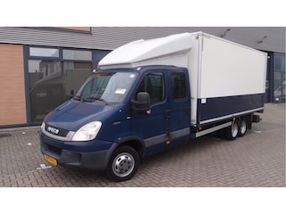Iveco Daily 40C17D/T clixstar b-e combi 4400kg laadvermogen dc 6-pers zeer mooi dubbele cabine verhuiswagen motorsport b-rijbewijs klein rijbewijs b clickstar paardenwagen