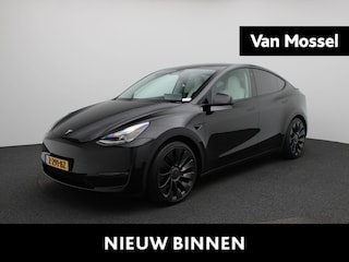 Tesla Model Y Performance AWD 75 kWh | WORDT VERWACHT | PANORAMADAK | APPLE CARPLAY | ANDROID AUTO | ACHTERUITRIJCAMERA | PARKEERSENSOREN | ELEKTRISCHE STOELEN | NAVIGATIE | LED VERLICHTING |