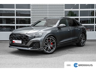 Audi Q8 55 TFSI e quattro Pro Line | Panoramadak | Trekhaak | HUD | Bang & Olufsen | Nachtzichtassistent | | Achteruitrijcamera | Audio installatie premium | Dodehoek detectie