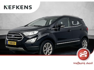 Ford Ecosport 125pk EcoBoost Titanium | CarPlay | Camera | Navigatie | All Season Banden | Lederen Bekleding | Stoel/Stuurverwarming