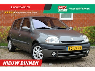 Renault Clio 1.6-16V RXE | NL-auto | 5 deuren | Airco | Elek. ramen | Centr. deurvergr. | Radio/MP3 | Lichtmetalen velgen | Mistlampen | Trekhaak |