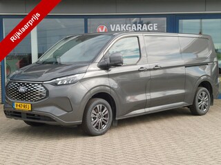 Ford Transit Cust. 340 L2H1 Limited 71 kWh, Trekhaak / Carplay + Android Auto / Camera + Sensoren / Keyless / 16' LMV