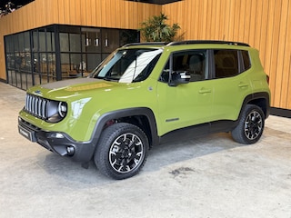 Jeep Renegade 4xe 240 Plug-in Hybrid Electric Trailhawk Leer | Panoramadak| Trekhaak 1 eigenaar 47000 km.