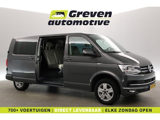 Volkswagen Transporter 2.0 TDI L2H1 150PK | Dubbele Cabine | Automaat | Airco | Cruise | Trekhaak | Navi | Parkeersens.