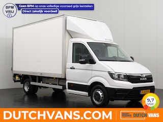 MAN TGE 2.0TDI 160PK DSG Automaat Bakwagen+Laadklep | Navigatie | Multimedia | Dakpoiler | 3-Zits